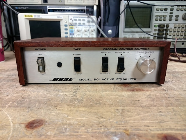 1983年製BOSE Speaker901 seriesVとEqualizer