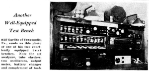 Another Well-Equipped Test Bench November 1932