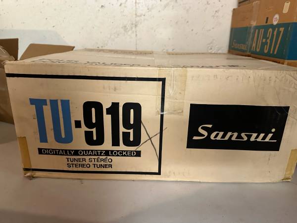 Vintage Sansui Stereo Collection – AU-717, TU-919, AU-317, Turntable, Speakers