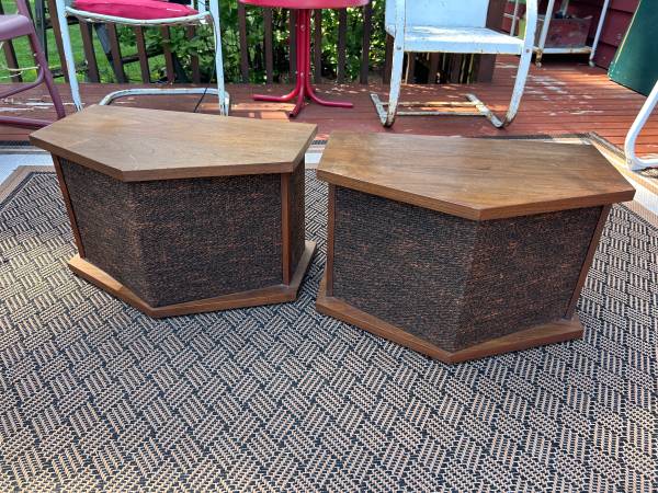 Vintage Bose 901 Series 1 Stereo Loudspeakers Rare