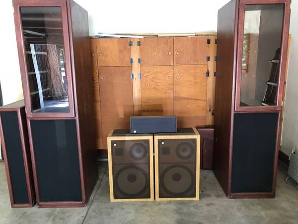 Vintage Speakers BSR JBL