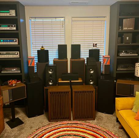 Massive Vintage Speaker Blowout Sale  Advent Klipsch JBL Bose Cerwin Vega KLH Bo