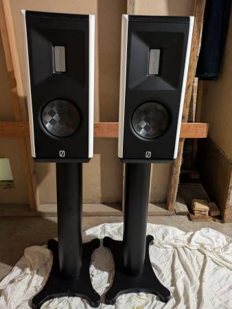 Borresen X-1 Standmount Speakers with Stands