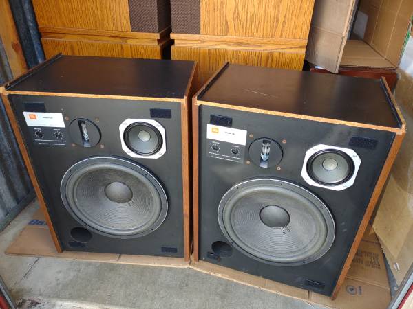 JBL L65 Jubal Stereo Loudspeakers Work & Sound GREAT!