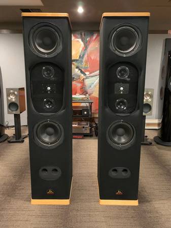 Rare Merlin Excalibur audiophile speakers