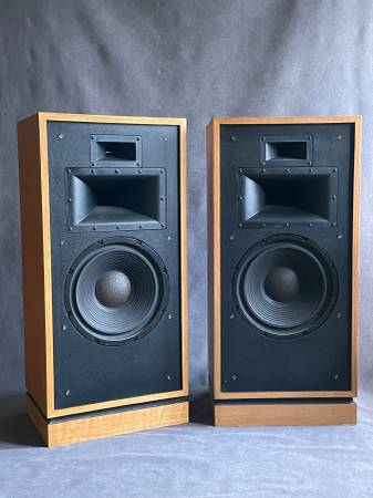 Klipsch Forte II Speakers — Oak Cabinets
