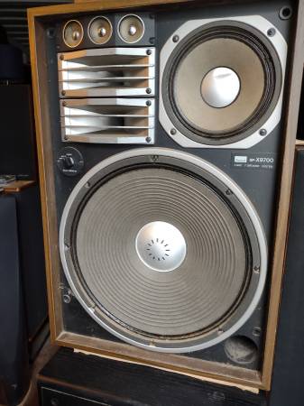 Sansui SP-X9700 5-way 7-speaker Stereo Loudspeakers